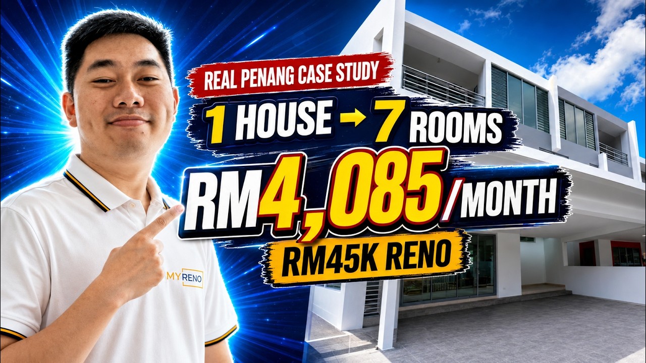 Video case study — How We Turned a Penang Landed House Into 7 Rental Rooms